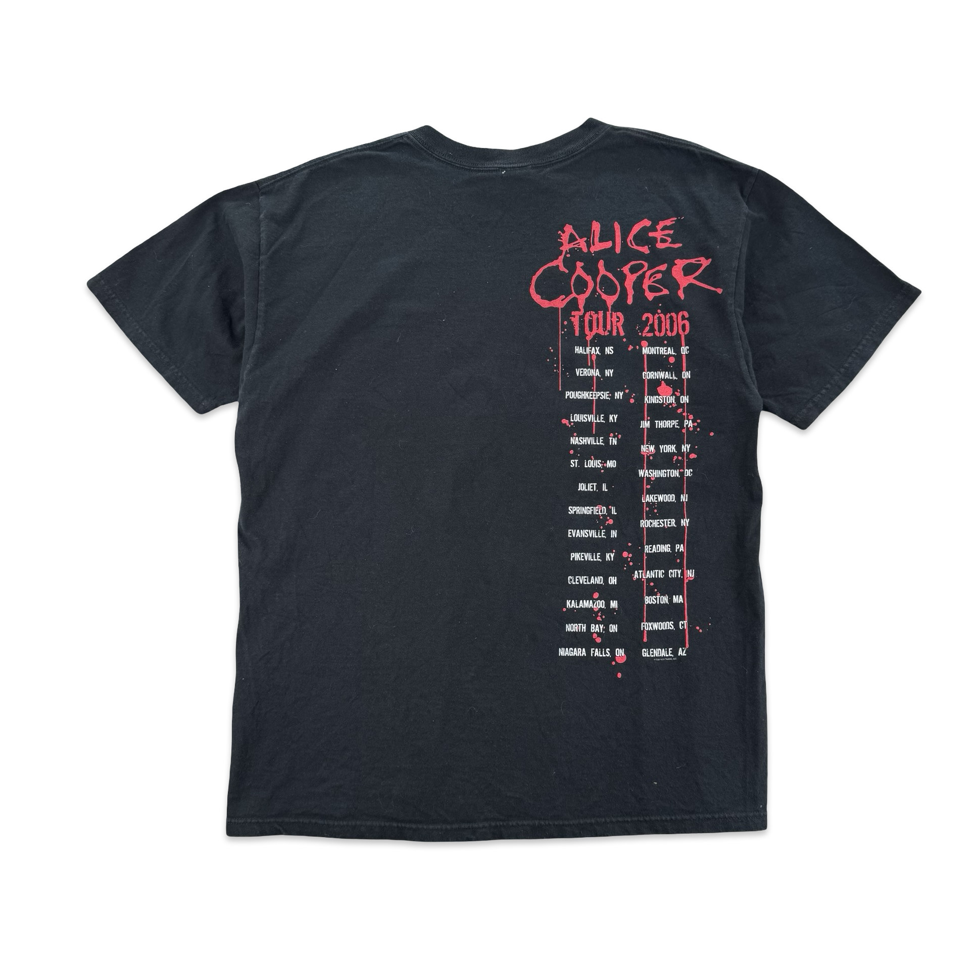 2006 Alice Cooper Tour Tee (XL)