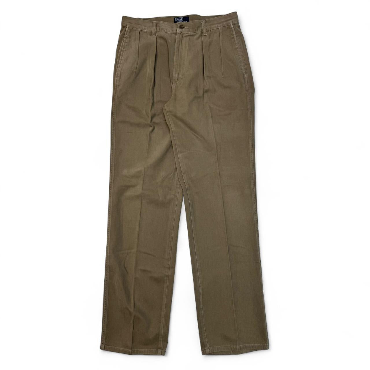 1970s US Made Polo Ralph Lauren Khaki Pants (32x34)