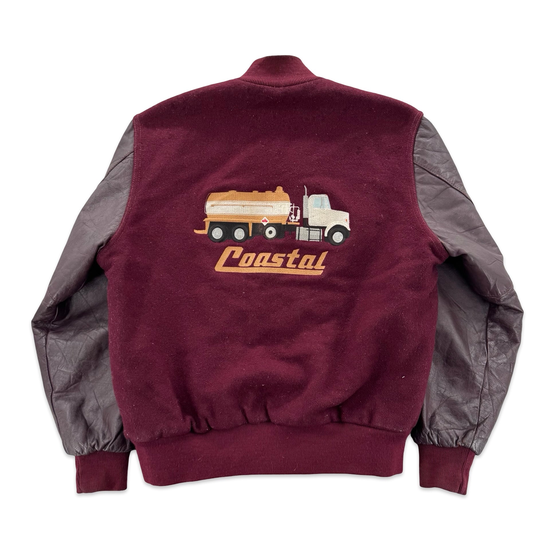 Vintage Coastal Trucking Bomber Jacket (L)