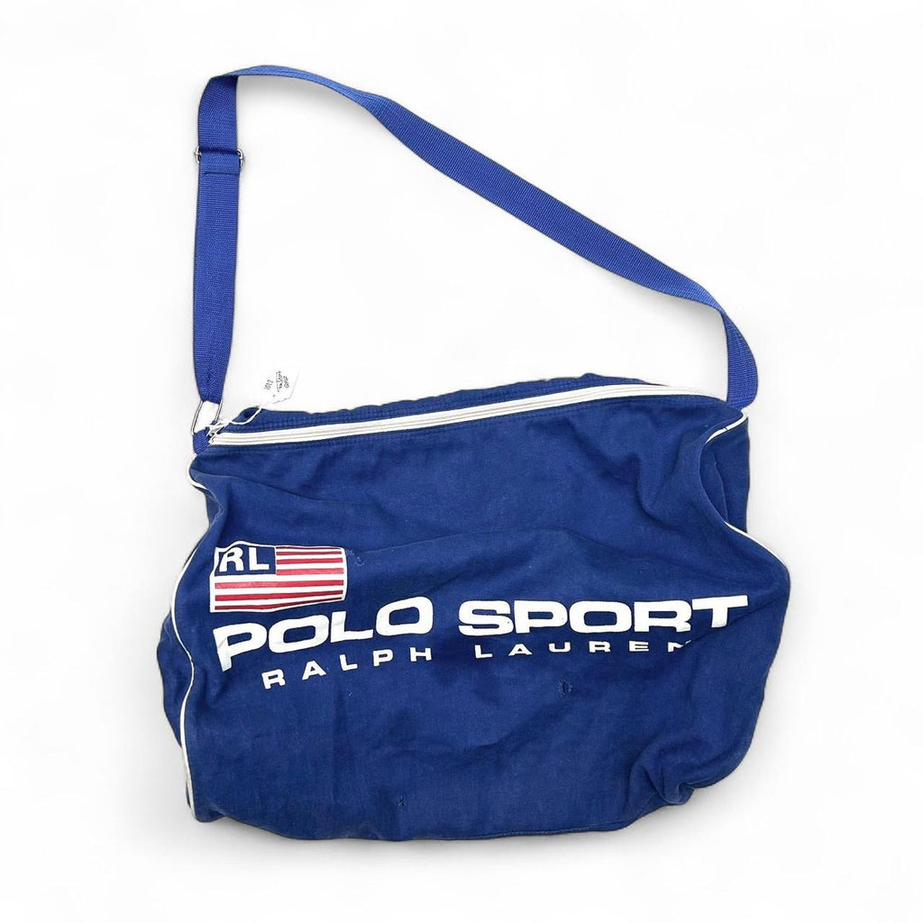 Vintage Blue Polo Sport Ralph Lauren Duffel Bag
