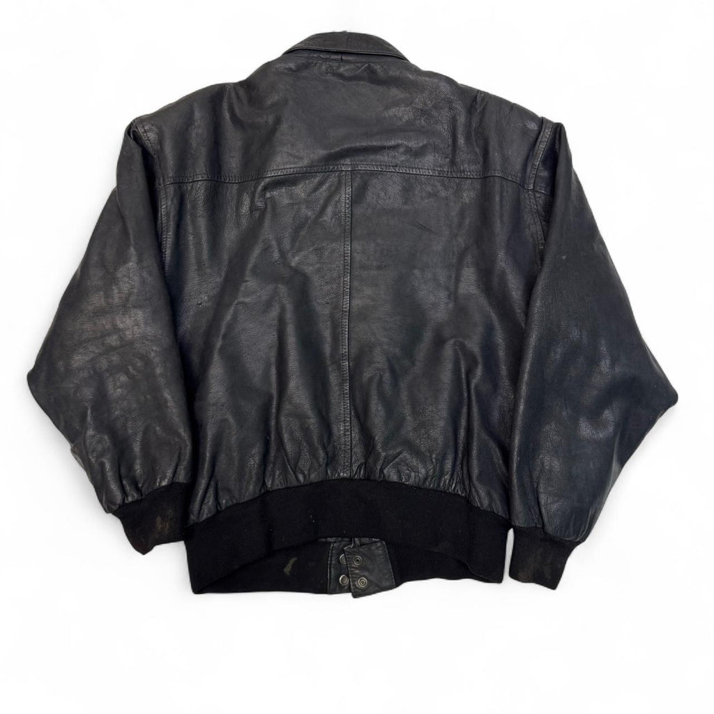 Vintage Leather Limited Leather Bomber Jacket (L)