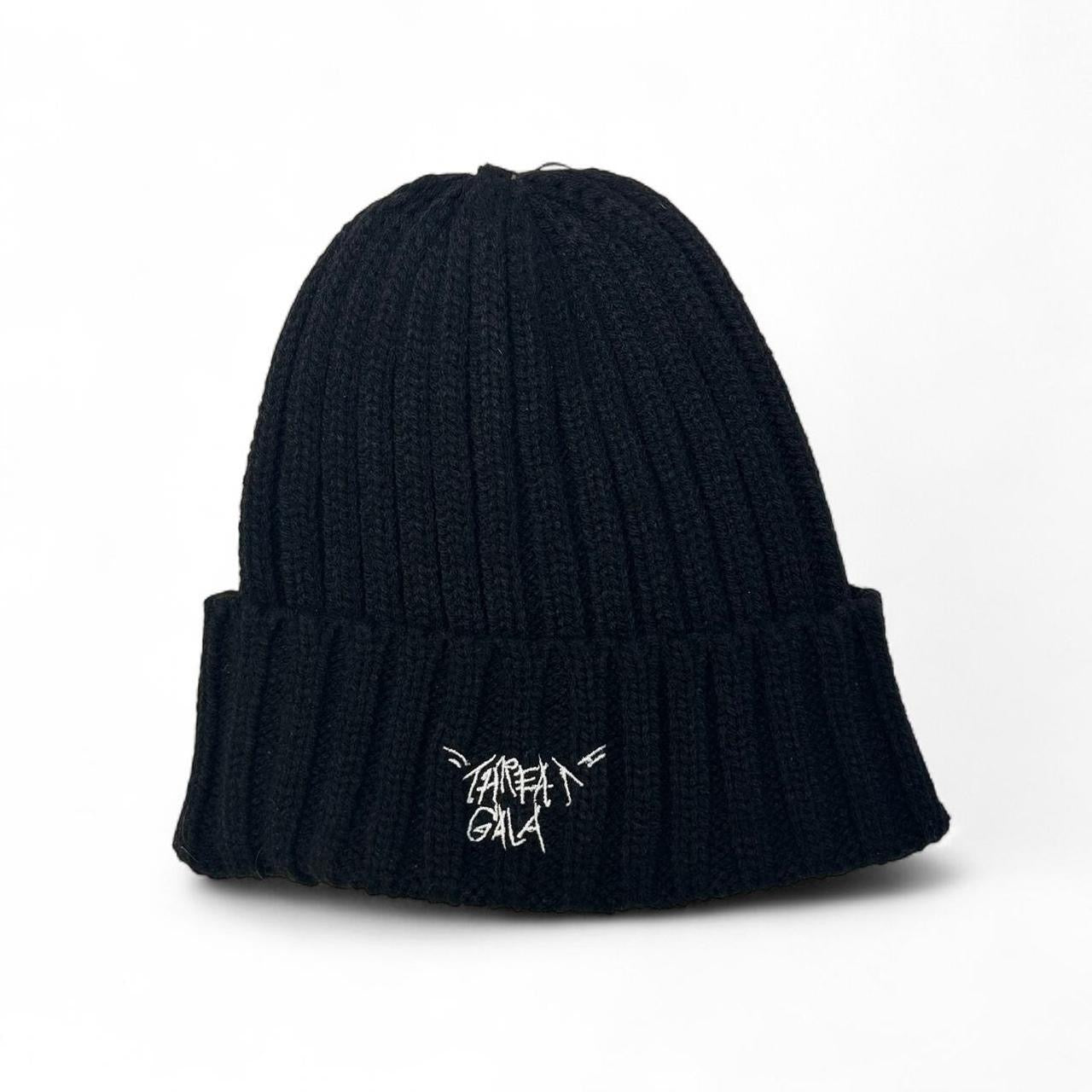 Black Threat Gala Logo Beanie