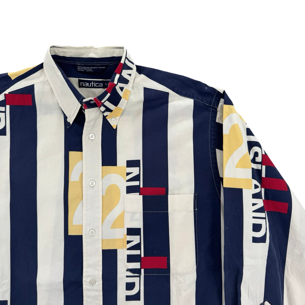 Vintage Nautica Button-Down (L)