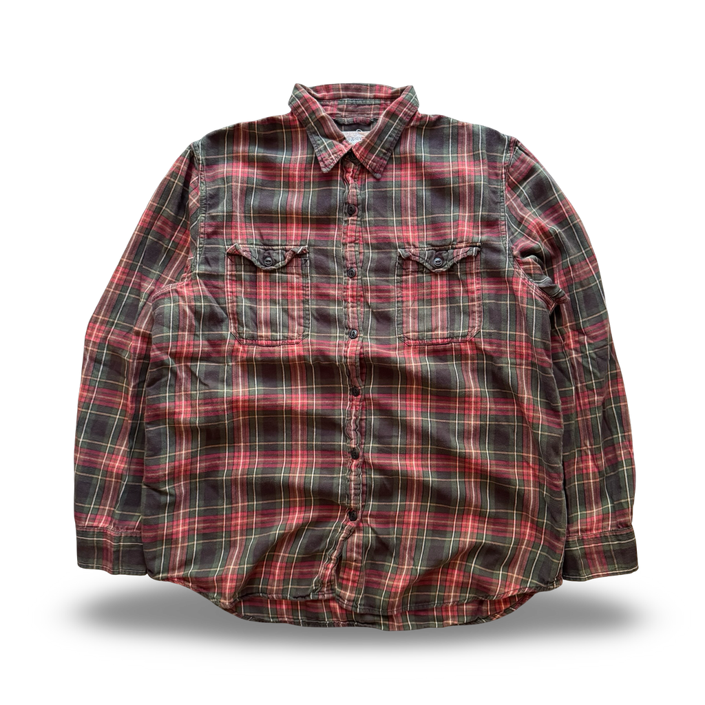 2000s Denim & Supply Ralph Lauren Plaid Shirt (XL)