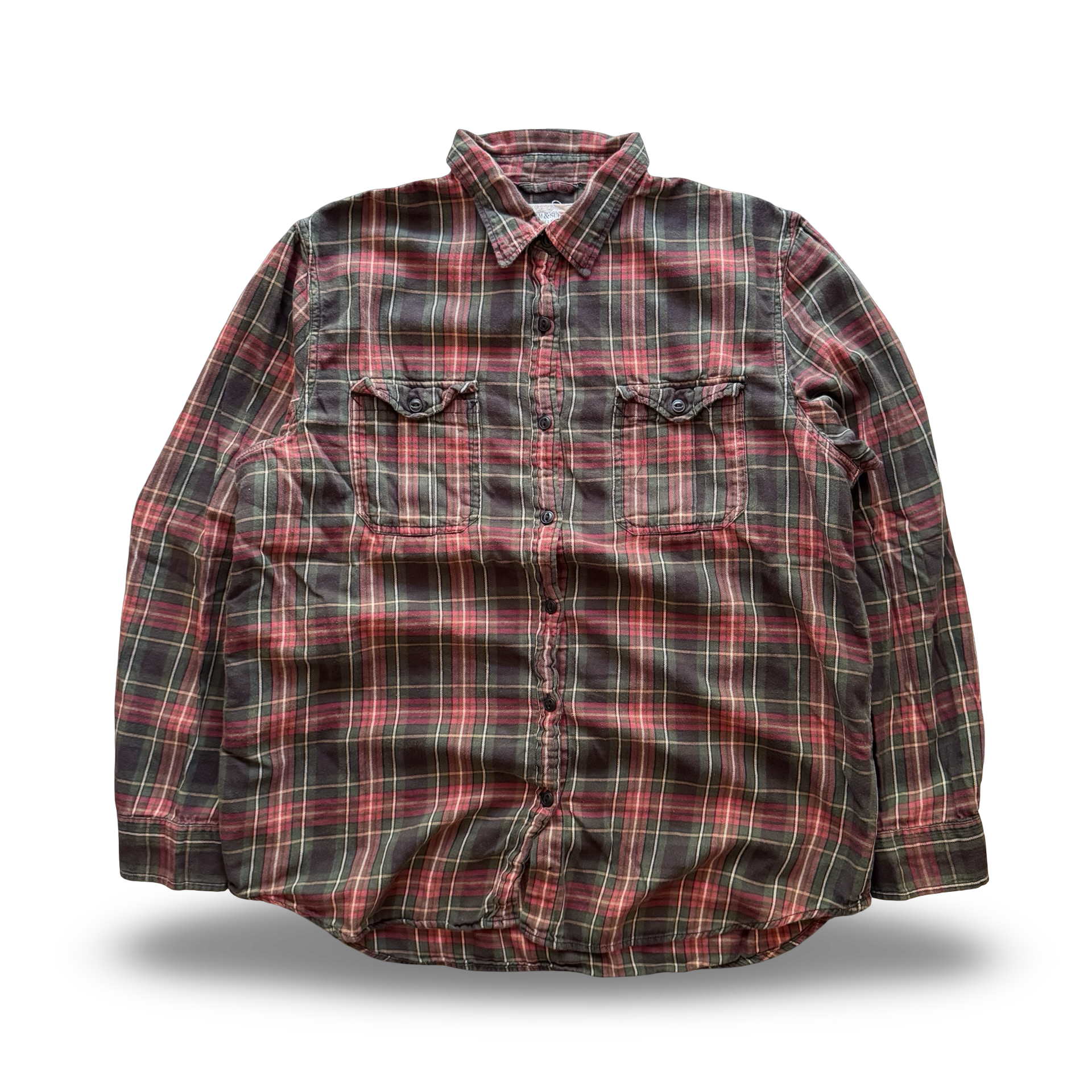 2000s Denim & Supply Ralph Lauren Plaid Shirt (XL)