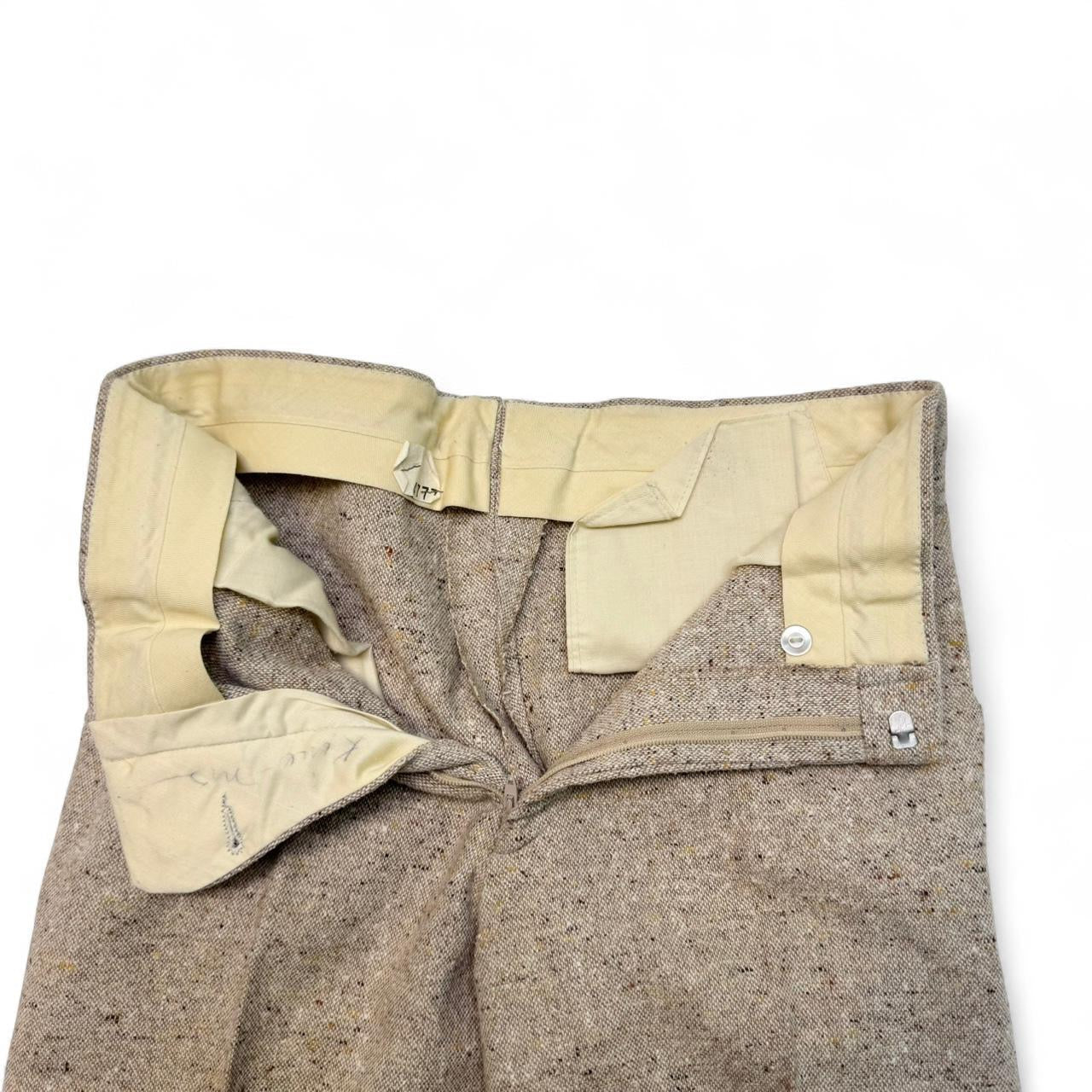 1970s Tweed Flare Dress Pants (31x30.5)