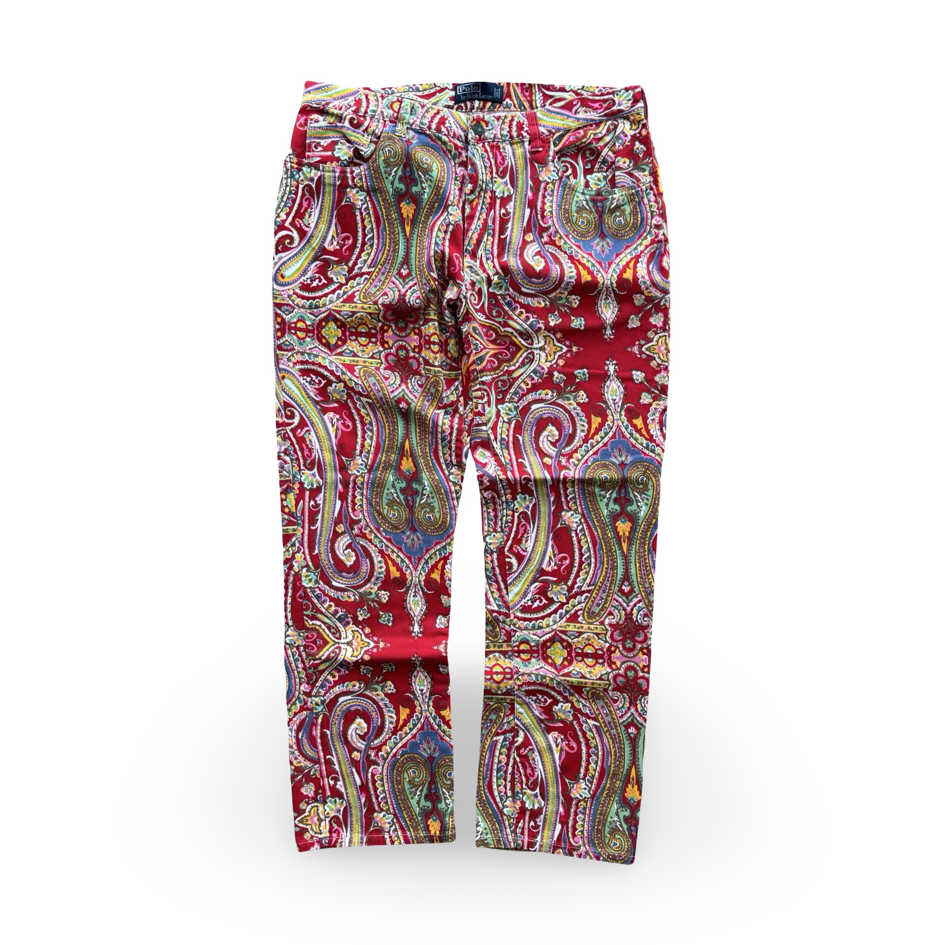 Vintage Ralph Lauren Paisley Trousers (36x29)