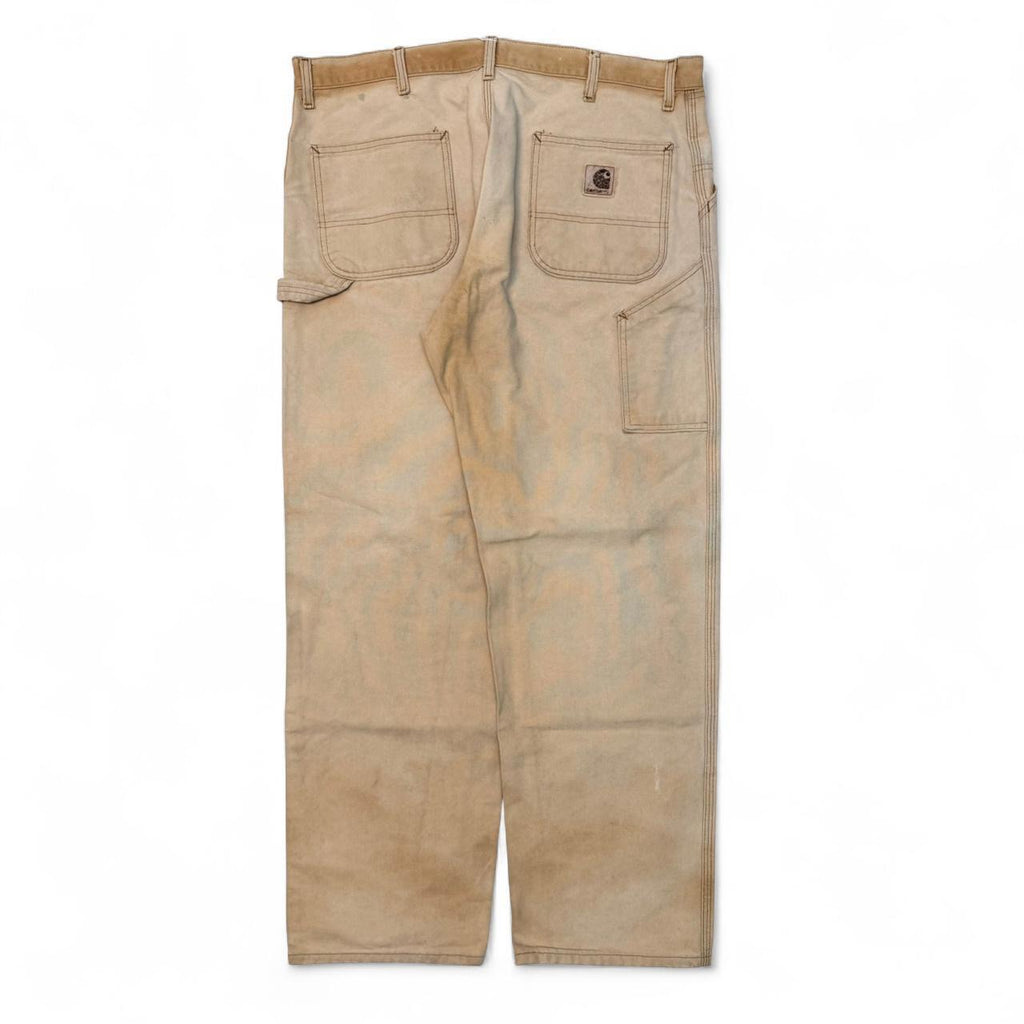 Vintage Sun Faded Tan Carhartt Carpenters (40x30)