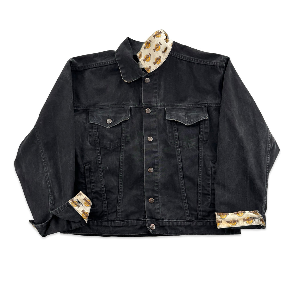 Vintage Hard Rock Bangkok Denim Jacket (XL)