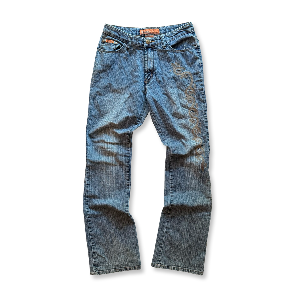 2000s Daniel Embroidered Jeans (28”x31”)