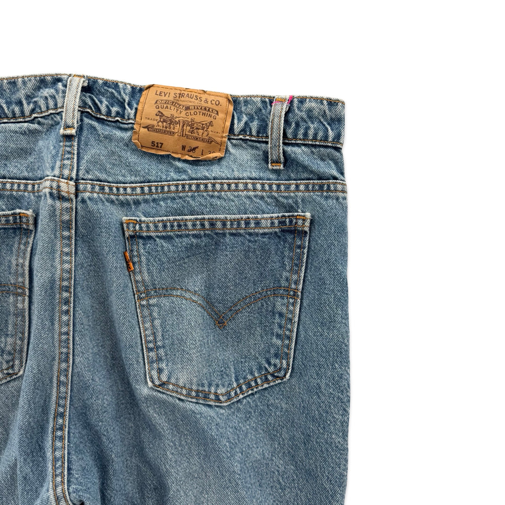 Levis 517 Orange Tab Jeans (35x26)