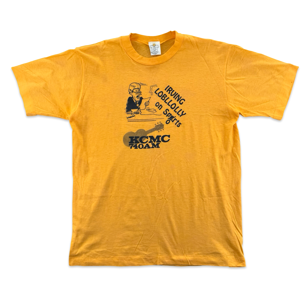 80s KCMC Sports Radio Shirt (L)