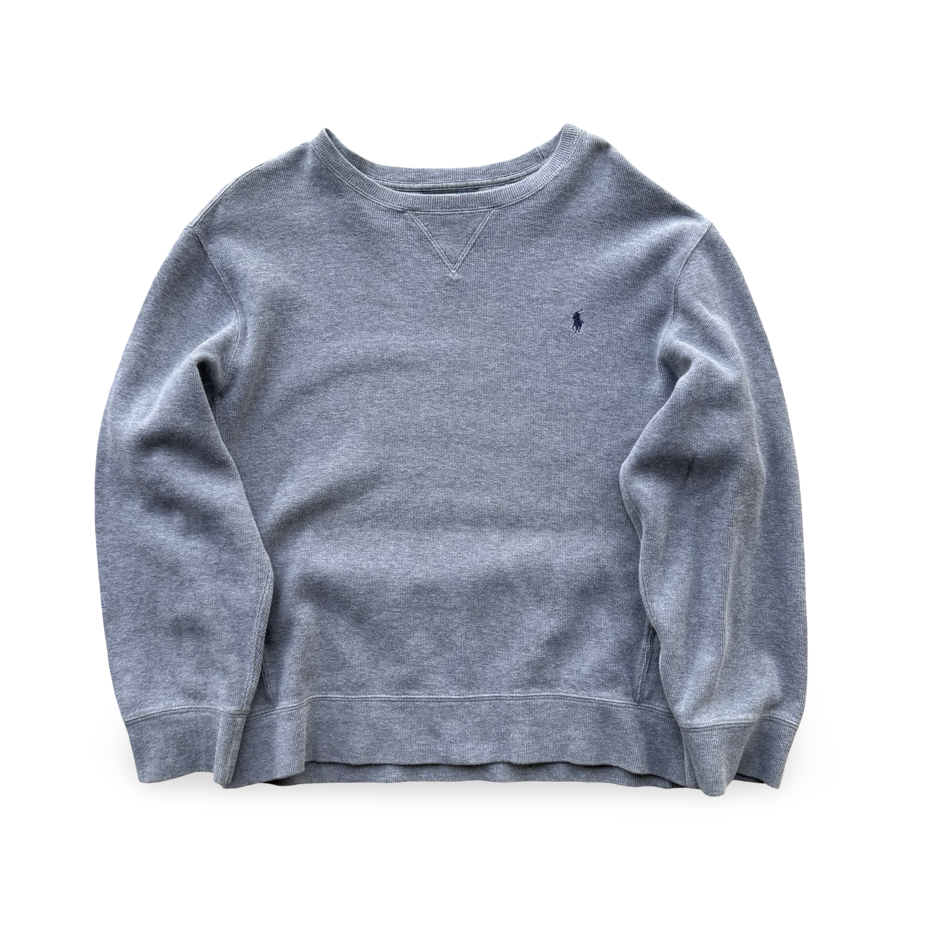 Vintage Grey Ralph Lauren Crewneck Sweatshirt (L)
