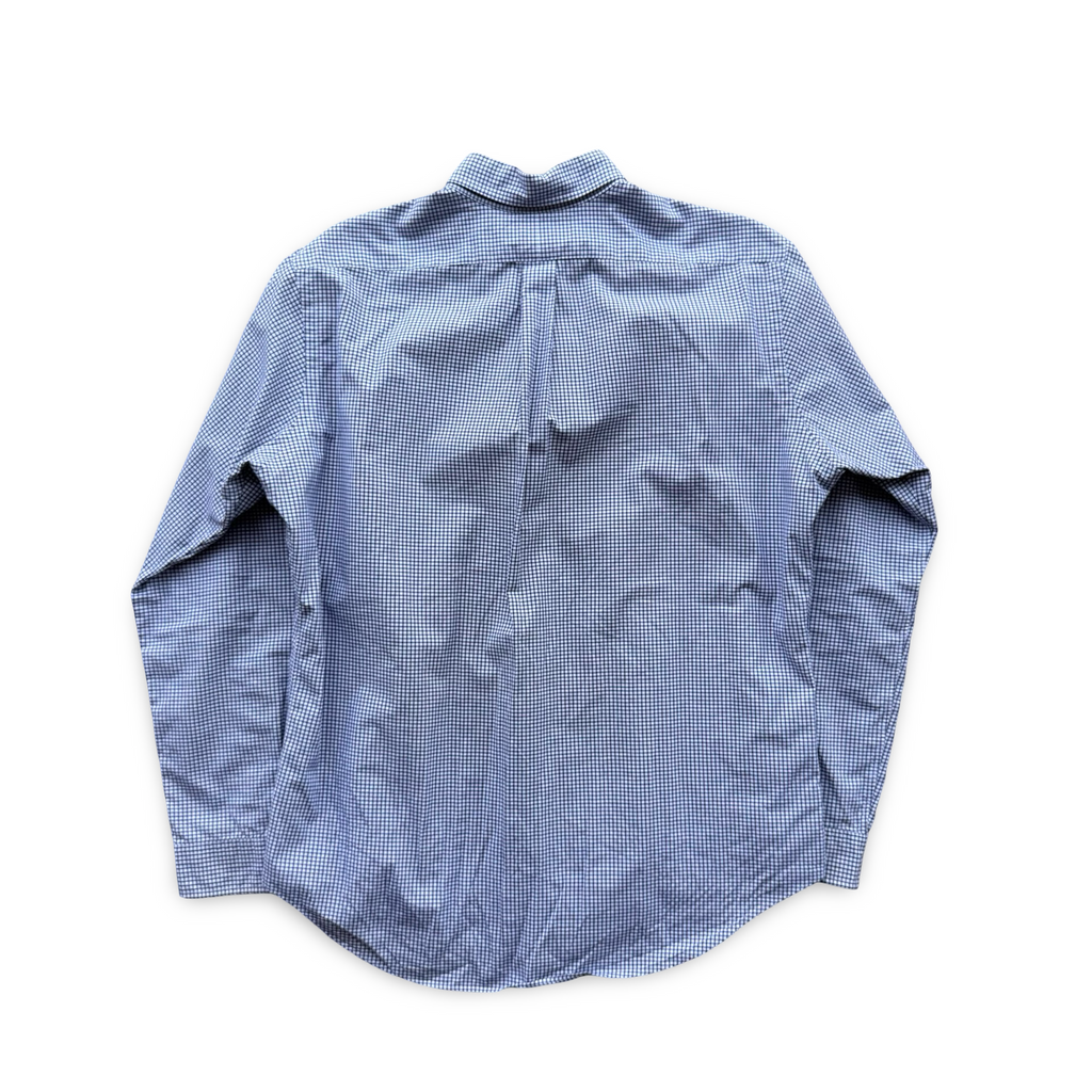 Vintage Ralph Lauren Blue Pattern Button Up (L)