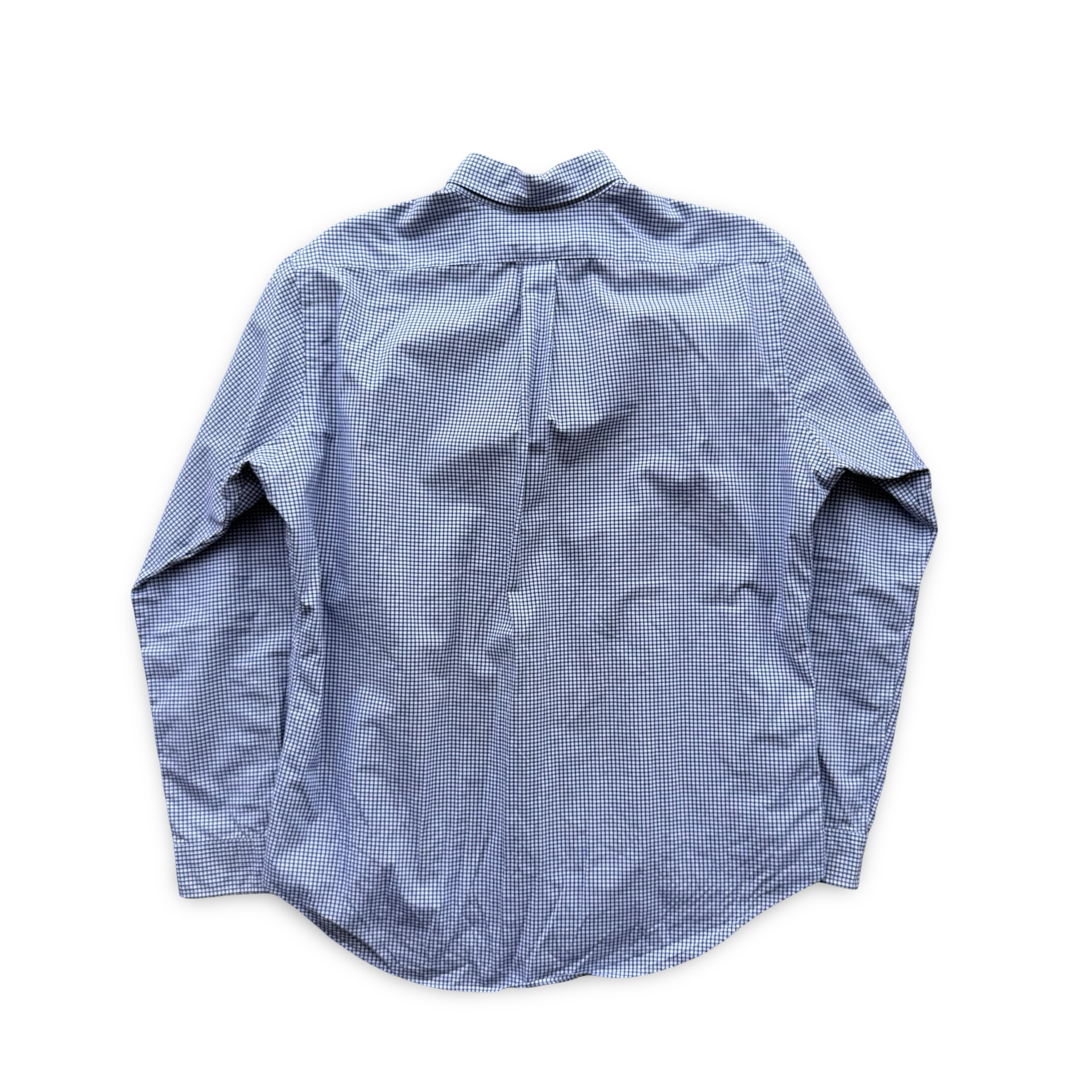 Vintage Ralph Lauren Blue Pattern Button Up (L)