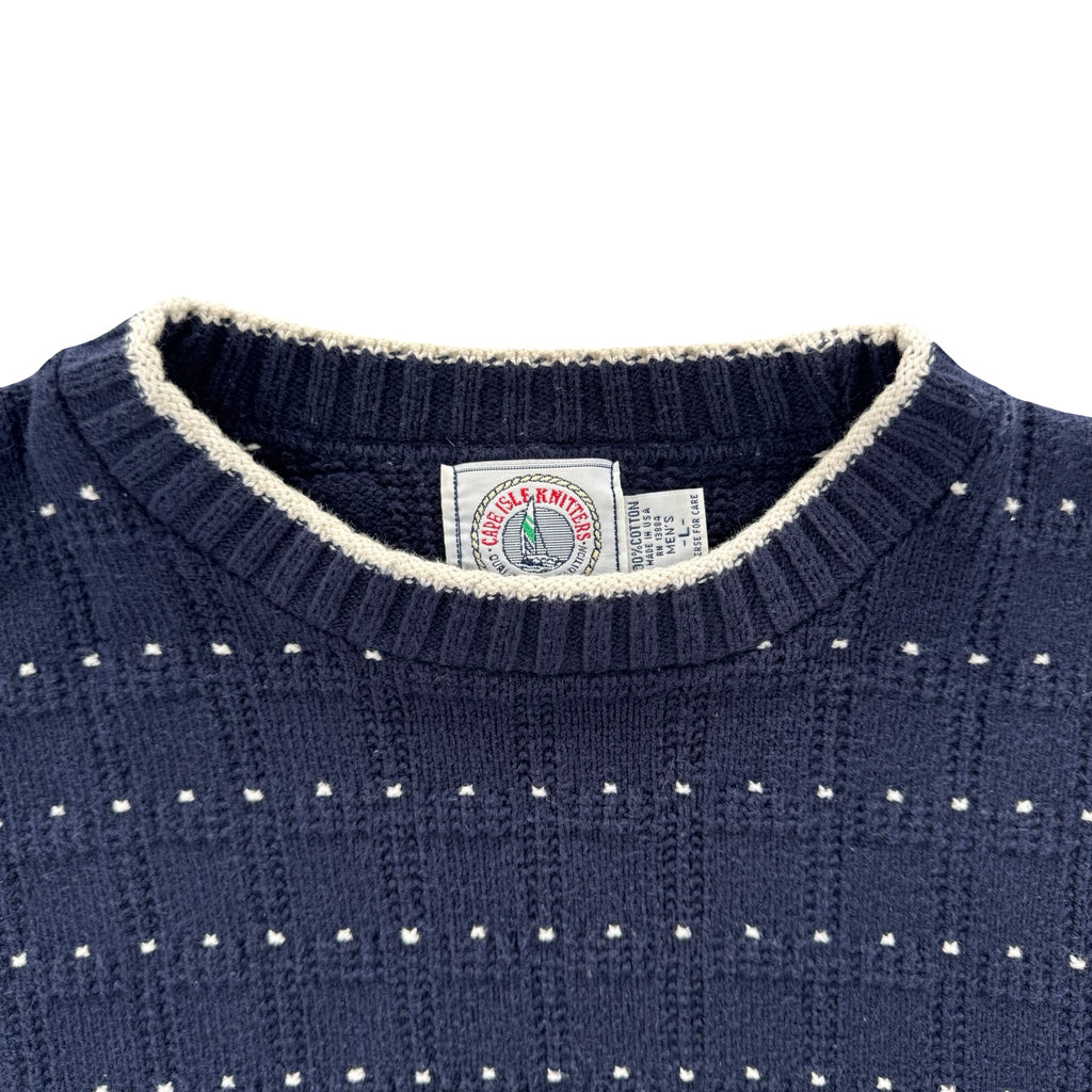 Vintage Cape Isle Knitters Sweater (L)
