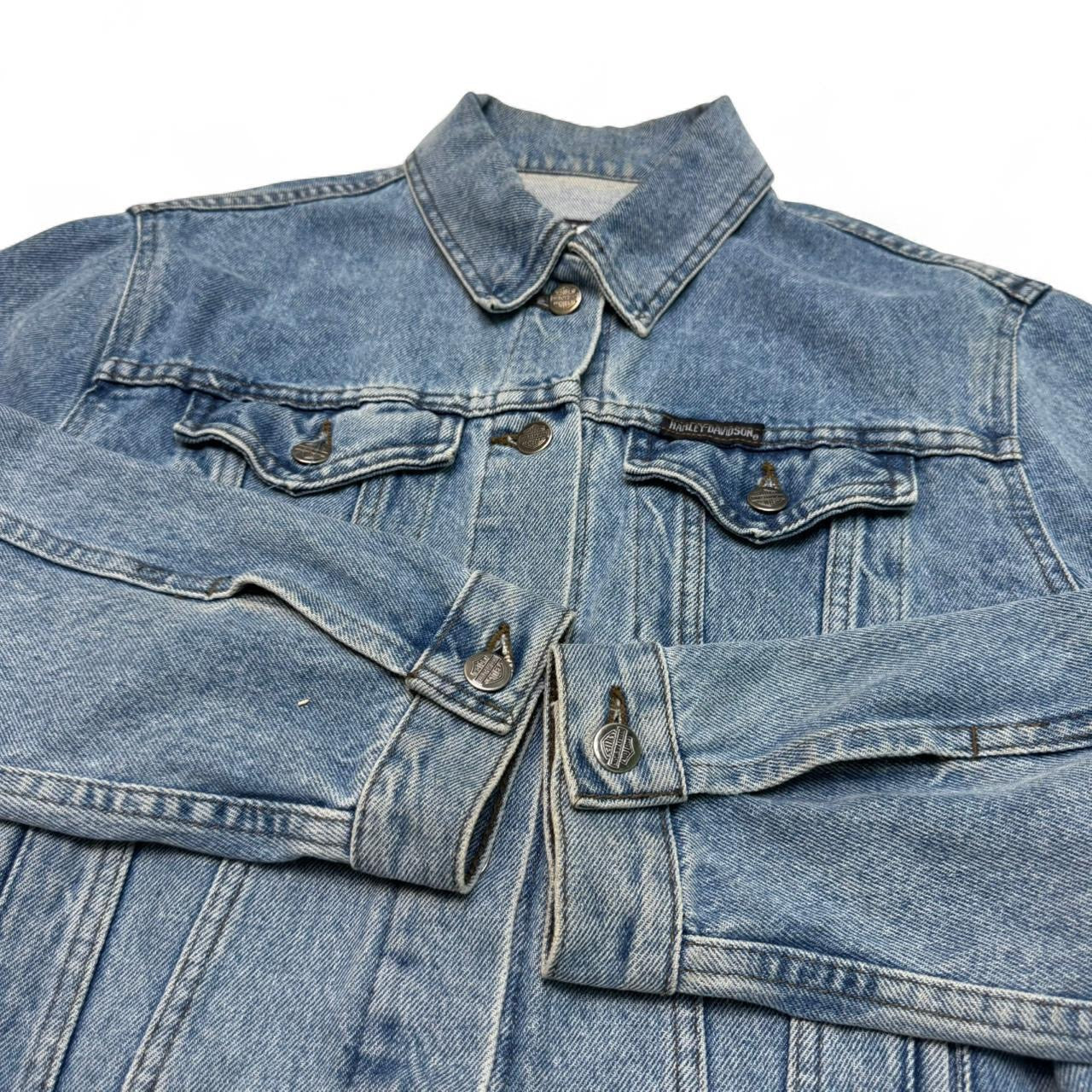 Vintage Harley Davidson Denim Jacket (M)