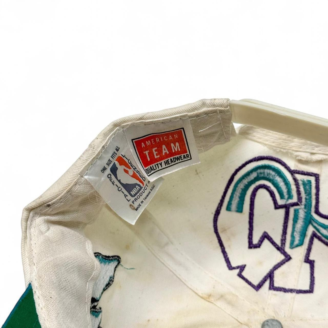 90s Charlotte Hornets Graffiti Drew Pearson Hat