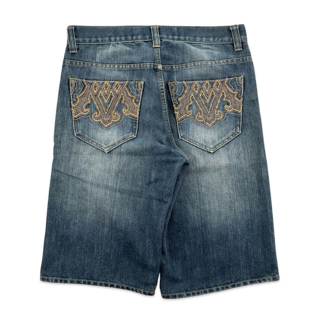 2000s Avirex Embroidered Jorts (32)