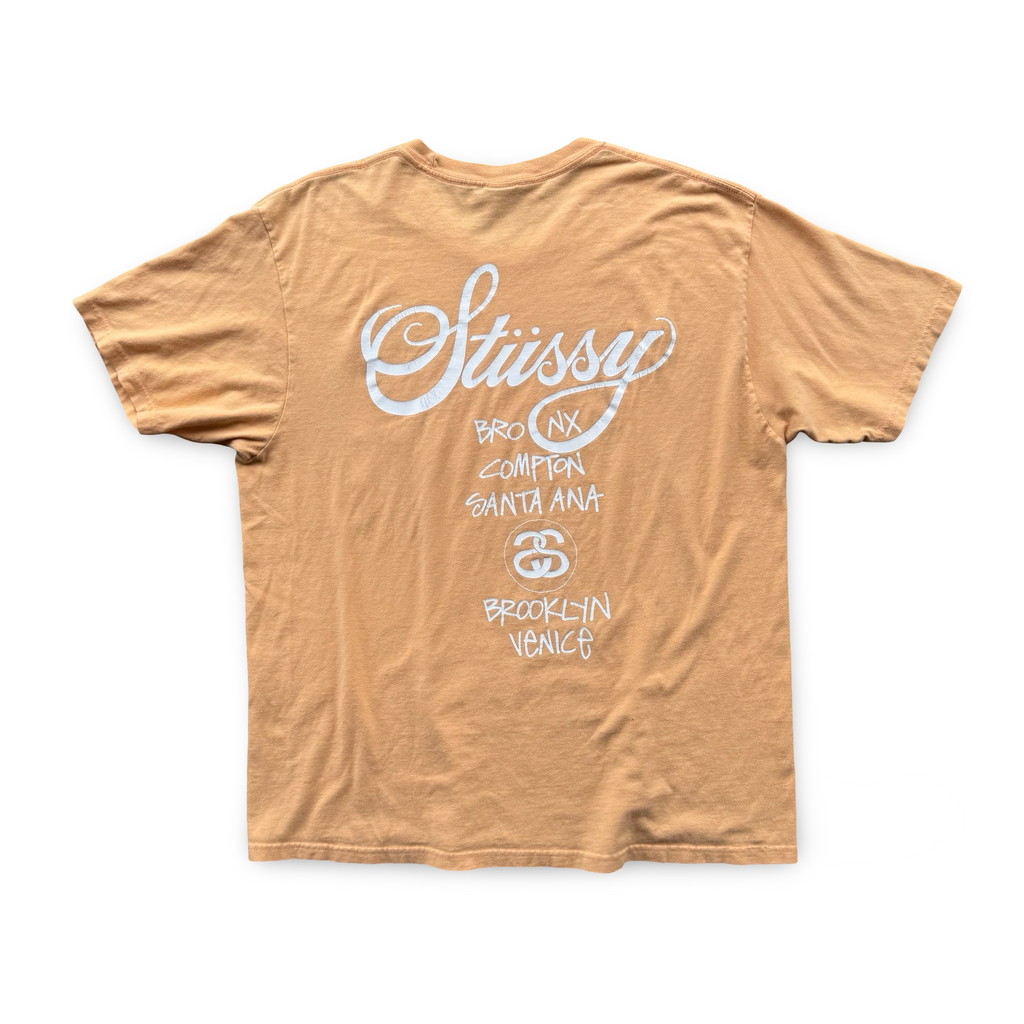Peach Stüssy International Tee (L)