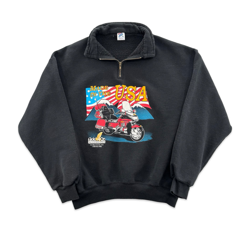 Vintage Biker Quarter Zip (XL)