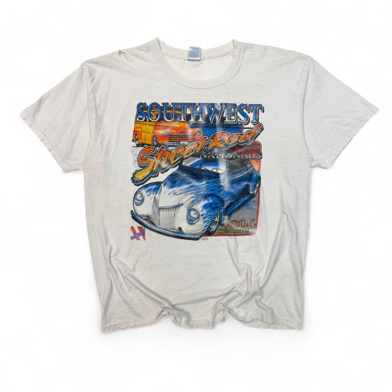 Thrashed Vintage NSRA Hot Rod Shirt (XL)