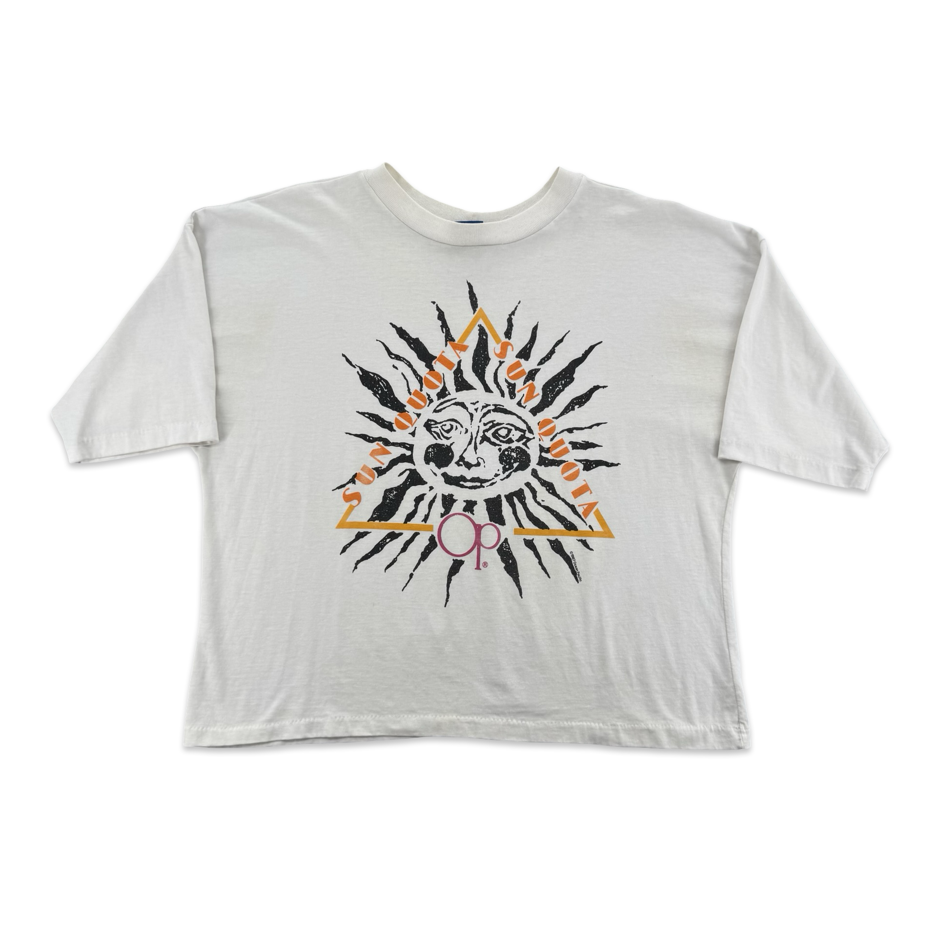 1987 Ocean Pacific Sun Quota Tee (One Size)