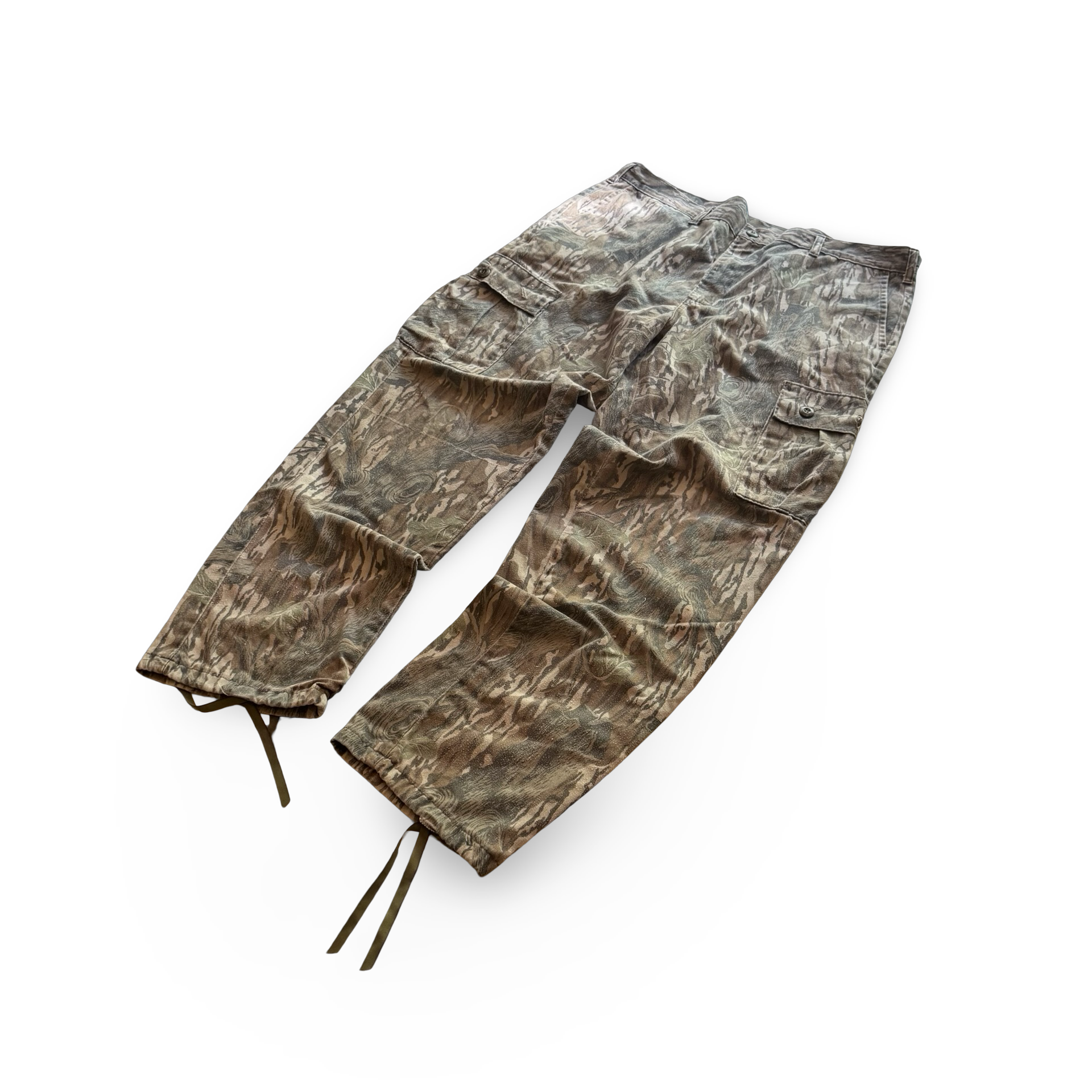 90s Mossy Oak Camo Cargo Pants (36-42x32)