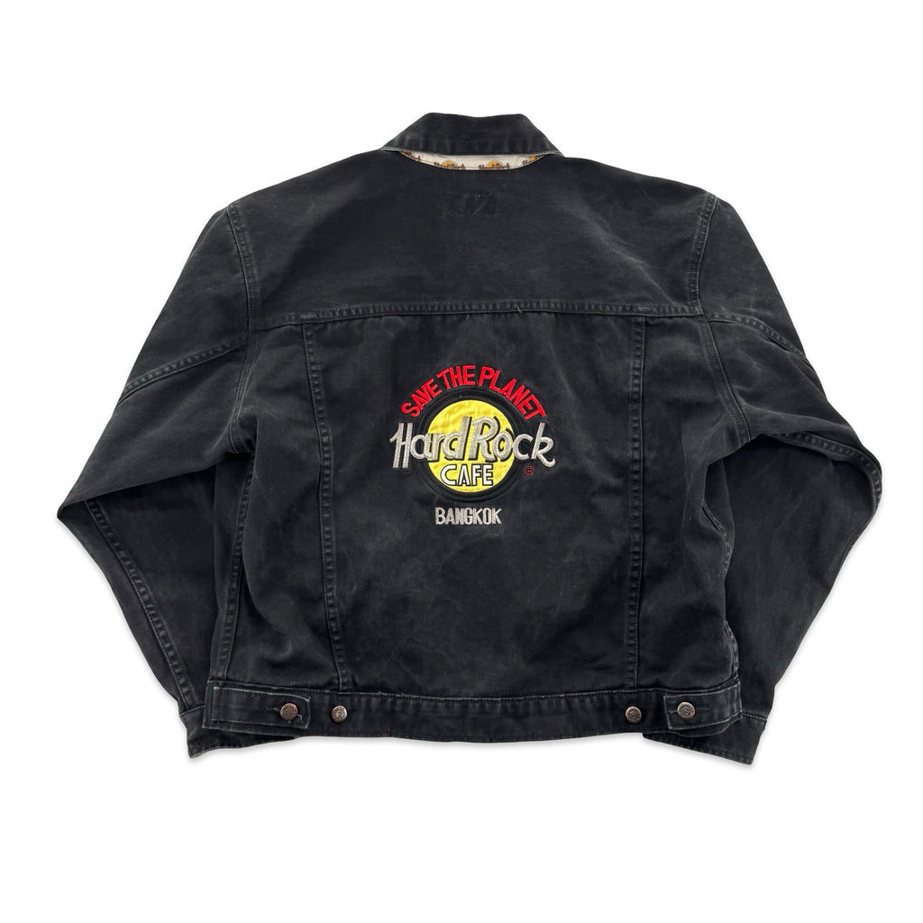Vintage Hard Rock Bangkok Denim Jacket (XL)