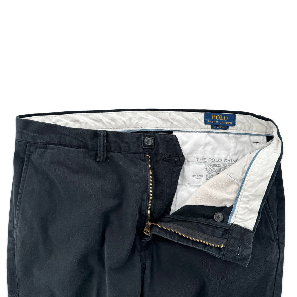 Black Polo Ralph Lauren Classic Fit Trousers (32x30)