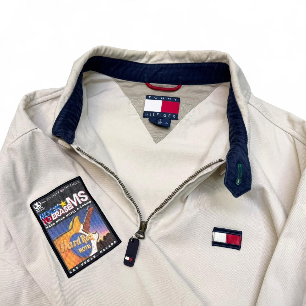 Vintage Tommy Hilfiger Zip Up Jacket (L)