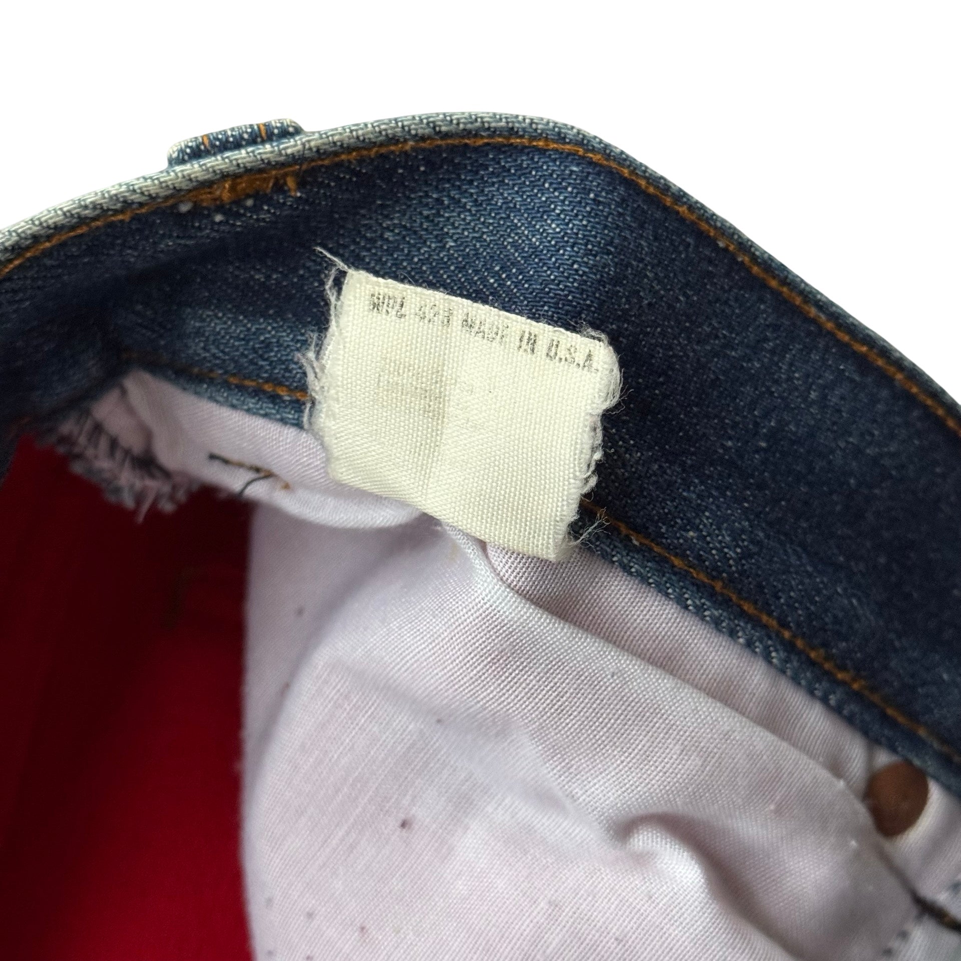 1970s Cotton Lined Levi’s 517 Jeans (34x34)