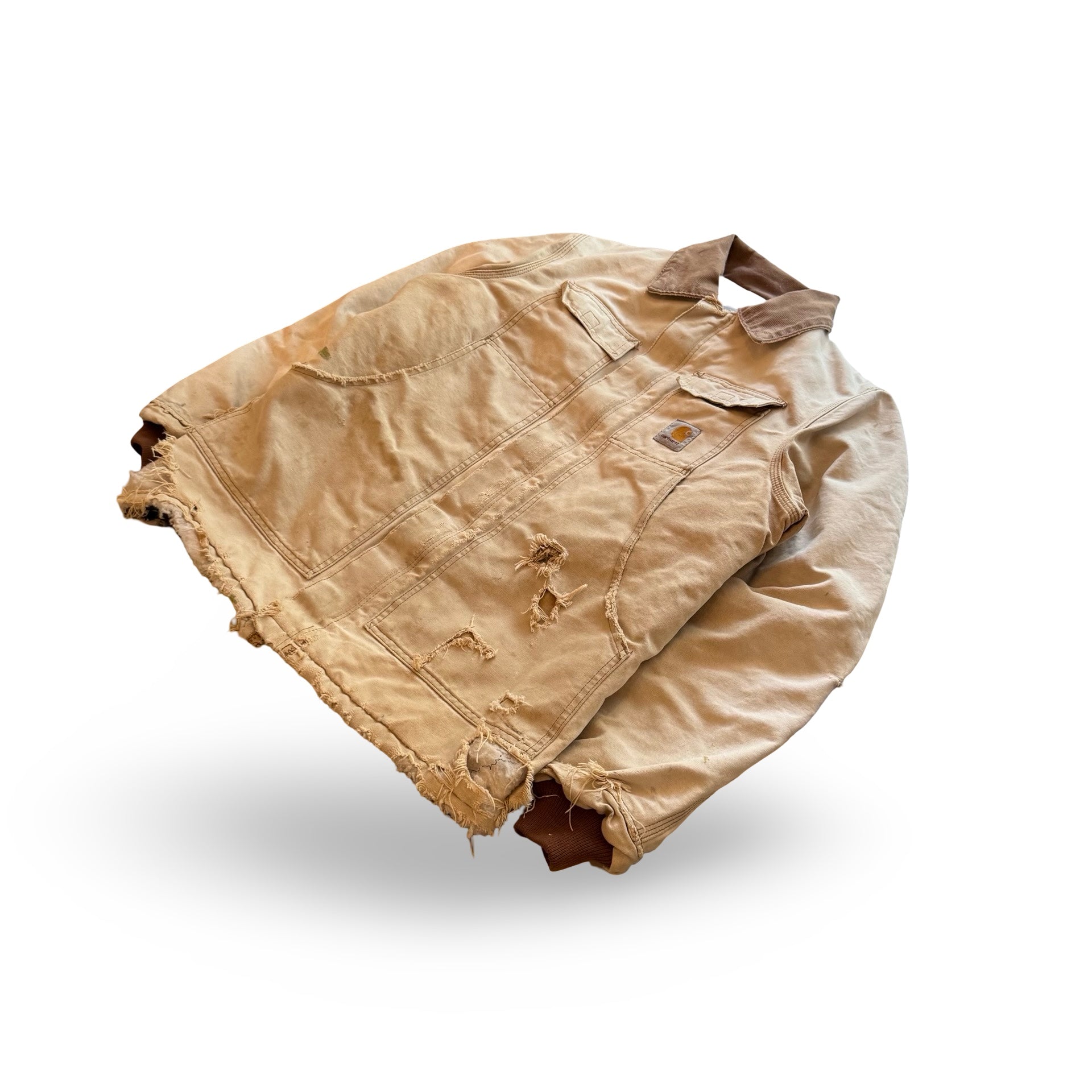 90s Thrashed Carhartt Chore Jacket (L)