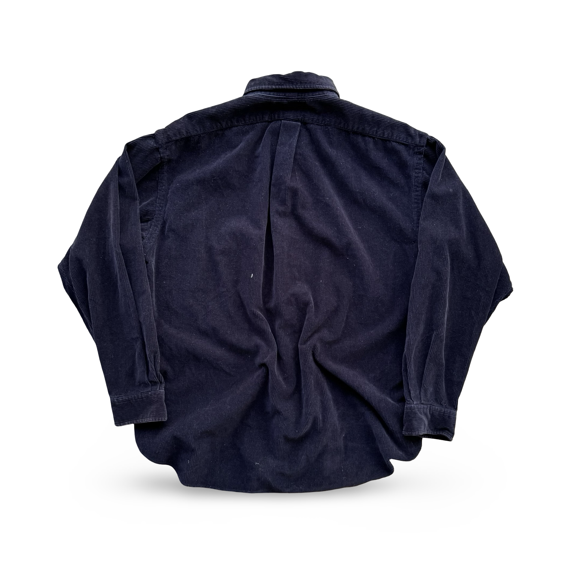 Vintage Black Ralph Lauren Corduroy Button Up  (XL)