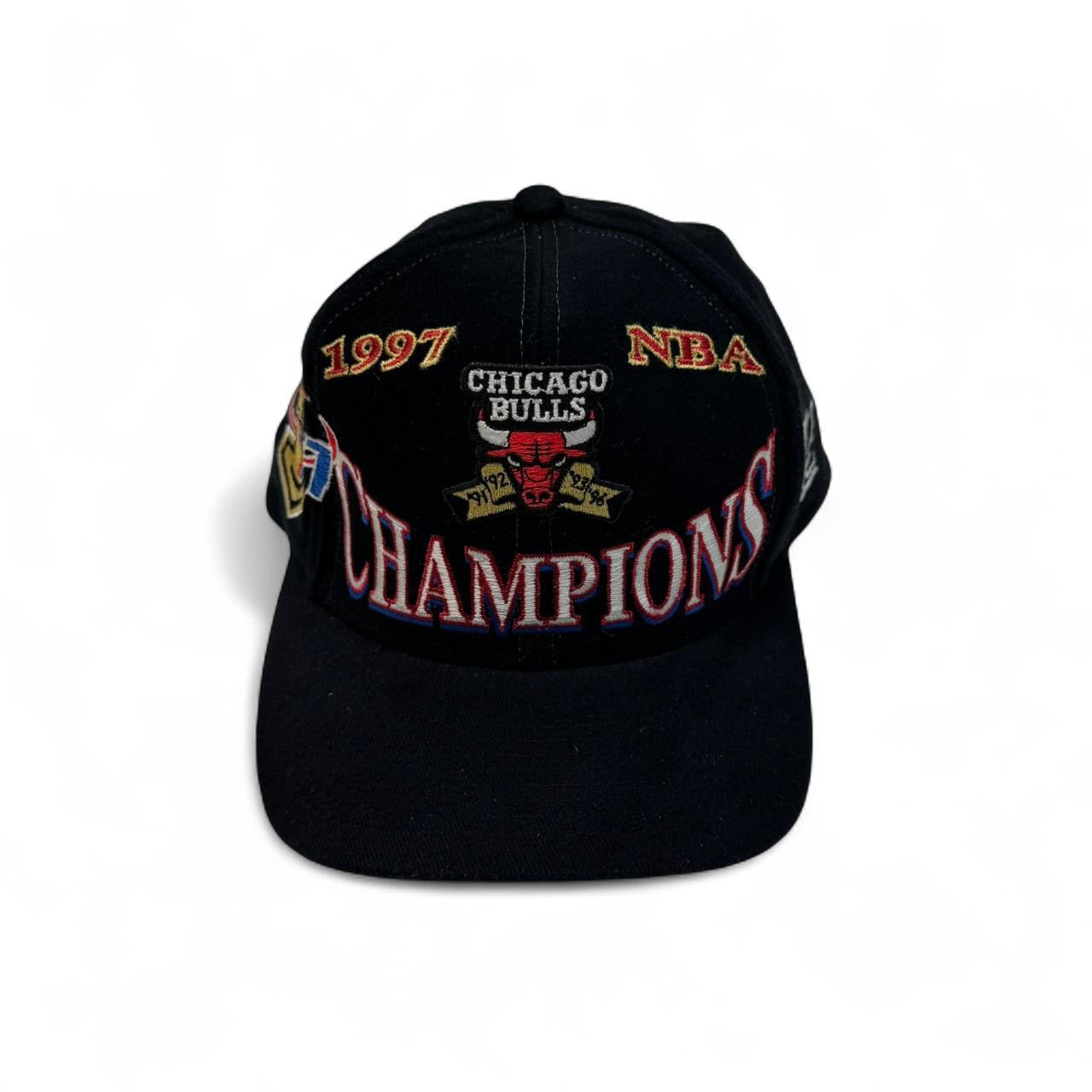 1997 Chicago Bulls NBA Champs Logo Athletic Hat