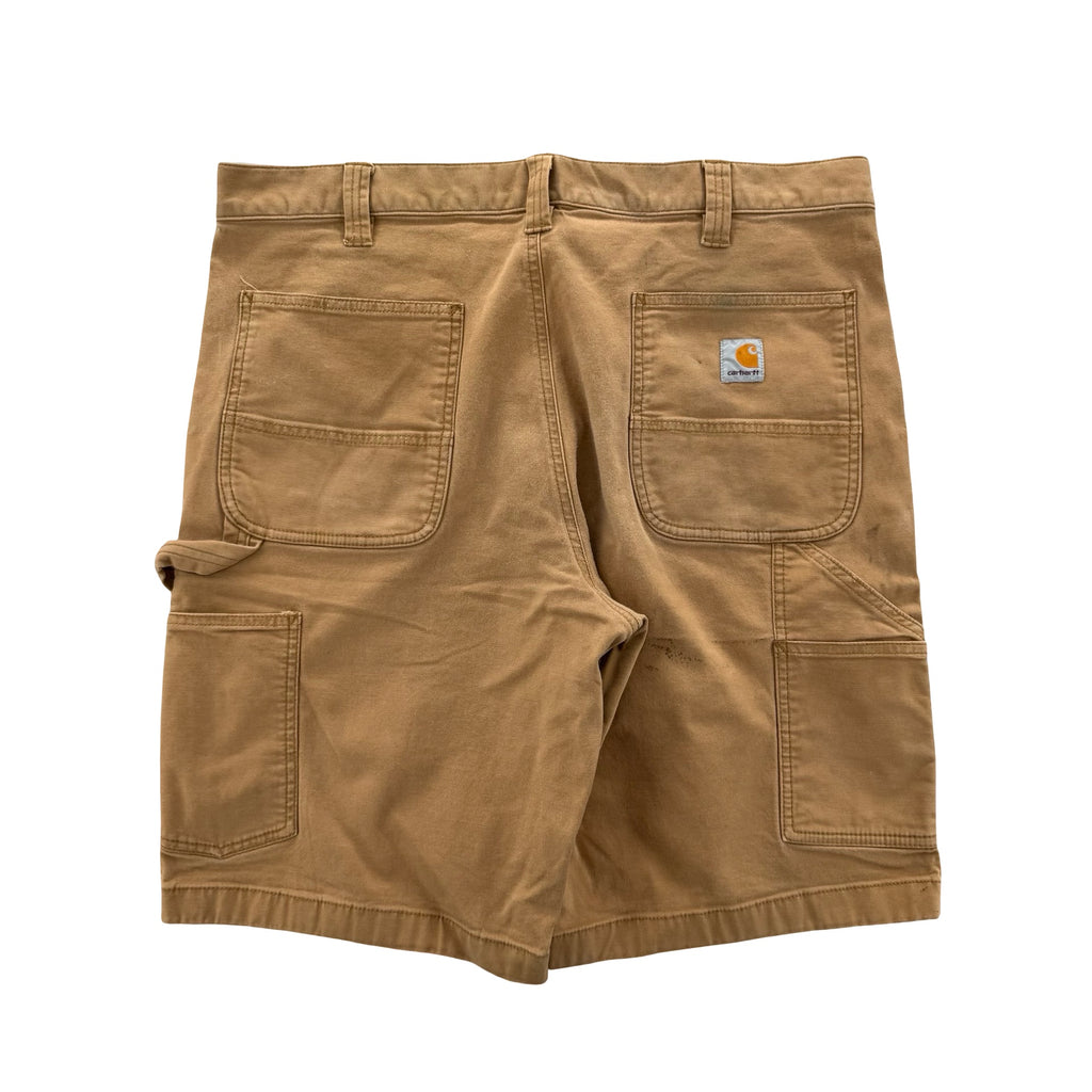 Tan Carhartt Relaxed Fit Shorts (36)