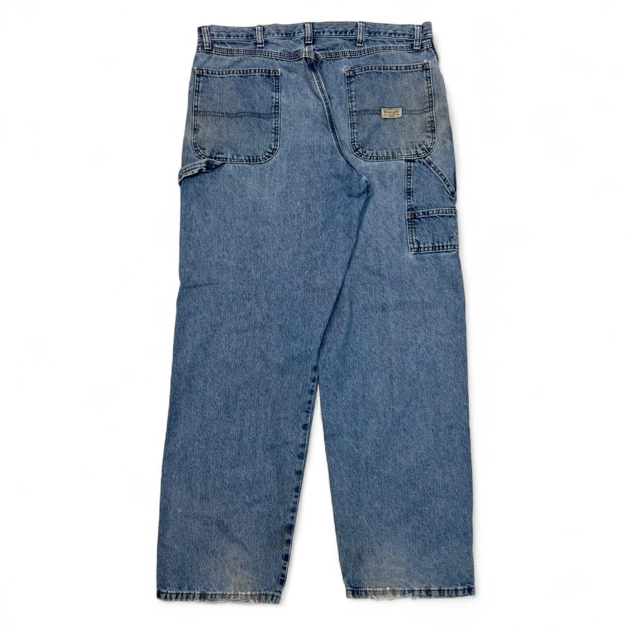 Vintage Baggy Wrangler Carpenter Jeans (38x32)
