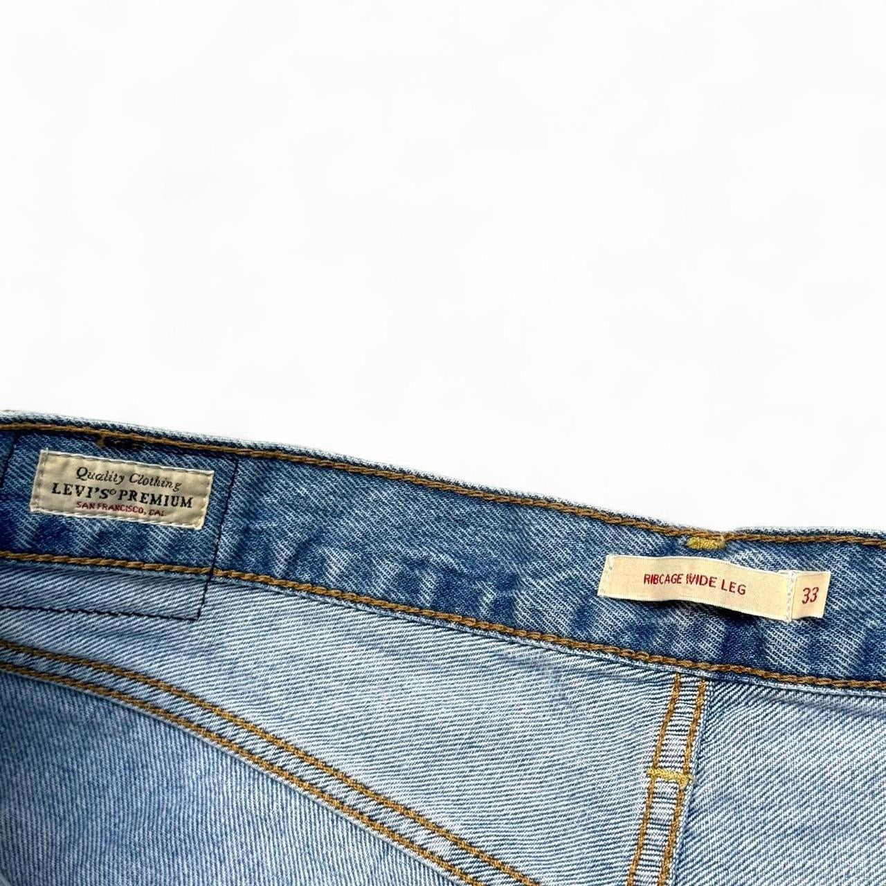 LEVI’S Ribcage Wide Leg Denim (37x32)
