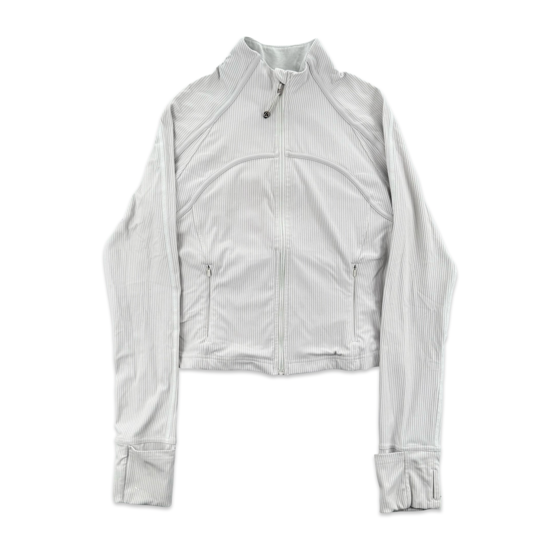 White Lululemon Zip up Jacket (10)