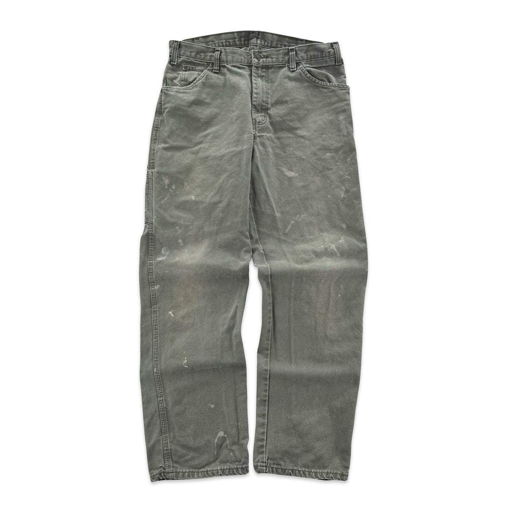 Vintage Green Dickies Carpenter Pants (33x31)