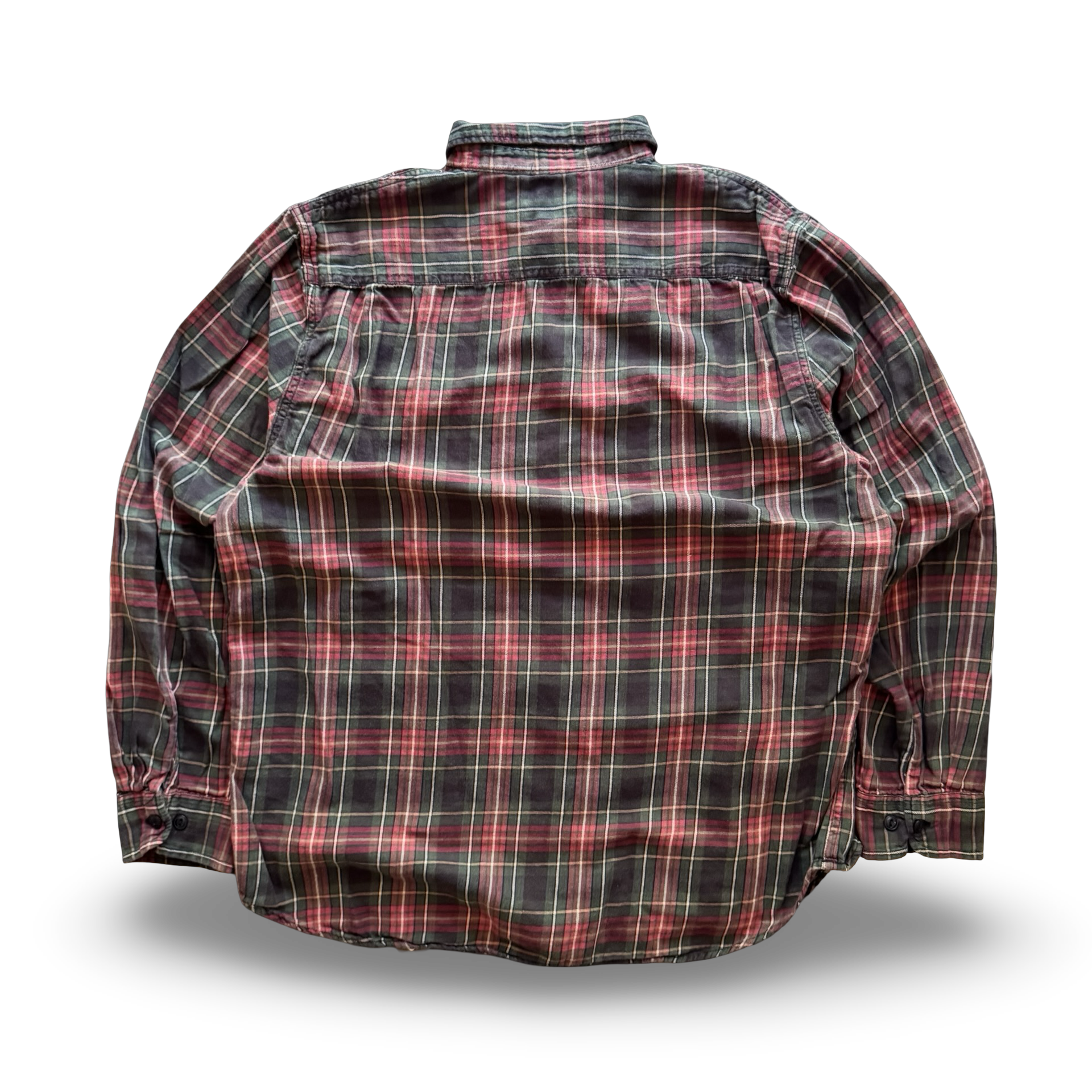 2000s Denim & Supply Ralph Lauren Plaid Shirt (XL)