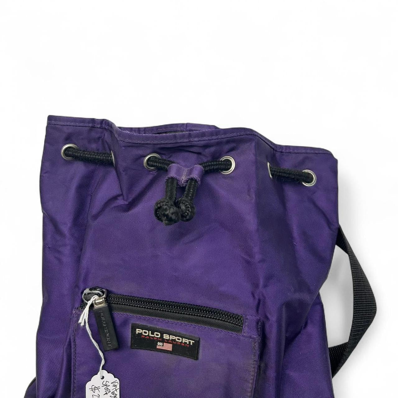 1990’s Polo Sport Ralph Lauren Purple  Crossbody Bucket Bag