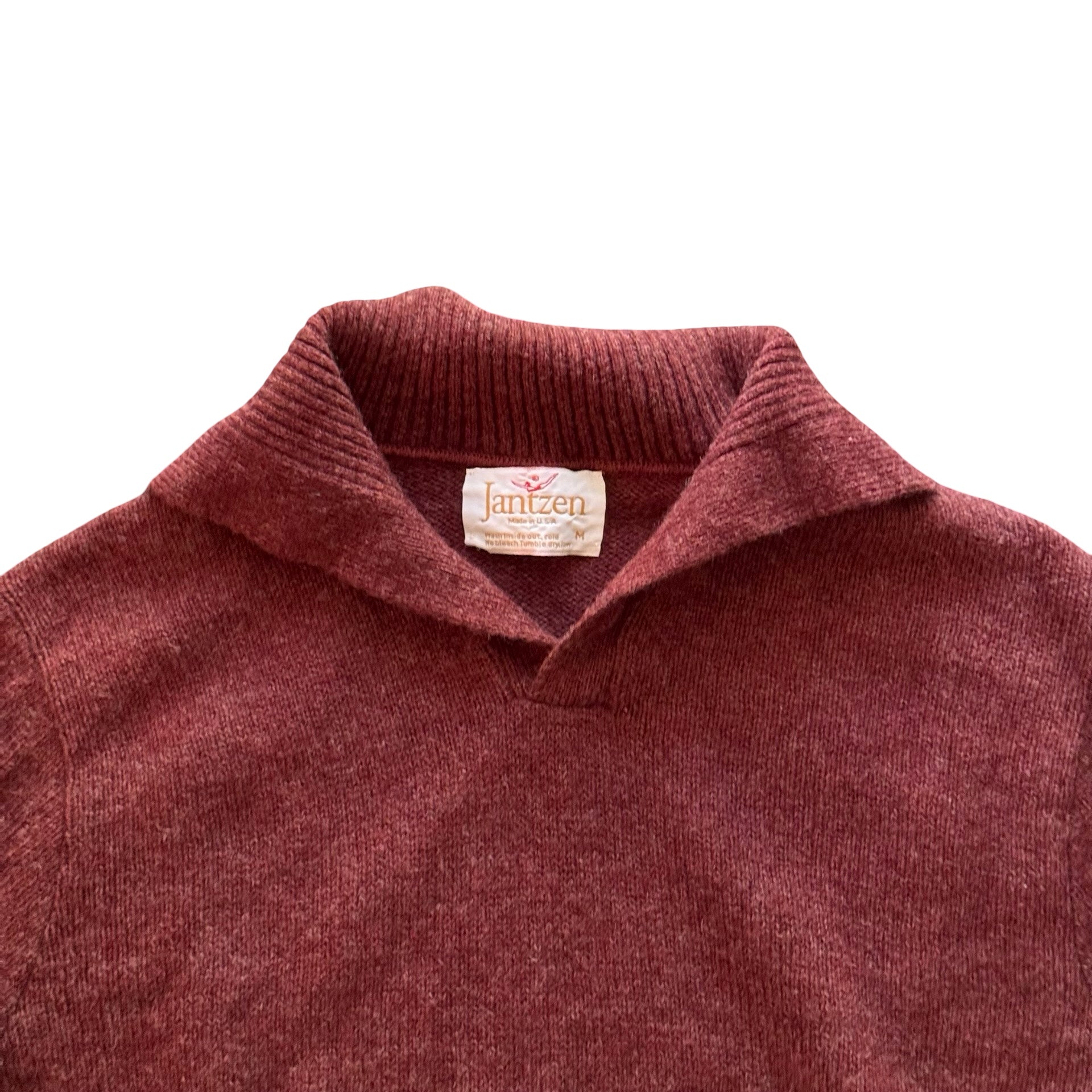 1980’s Jantzen Wool Collared Sweater (M)
