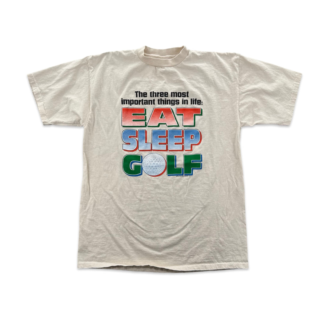 Vintage Eat Sleep Golf Shirt (L)