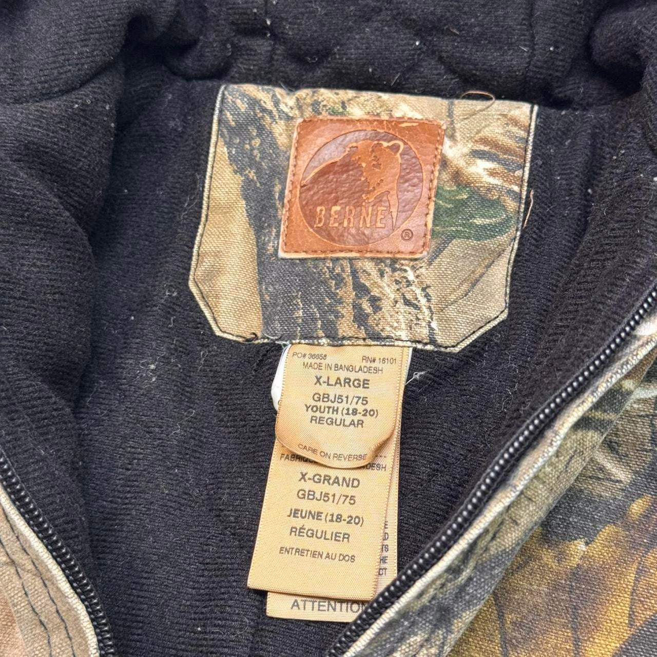 Vintage Berne Realtree Camo Jacket (S)