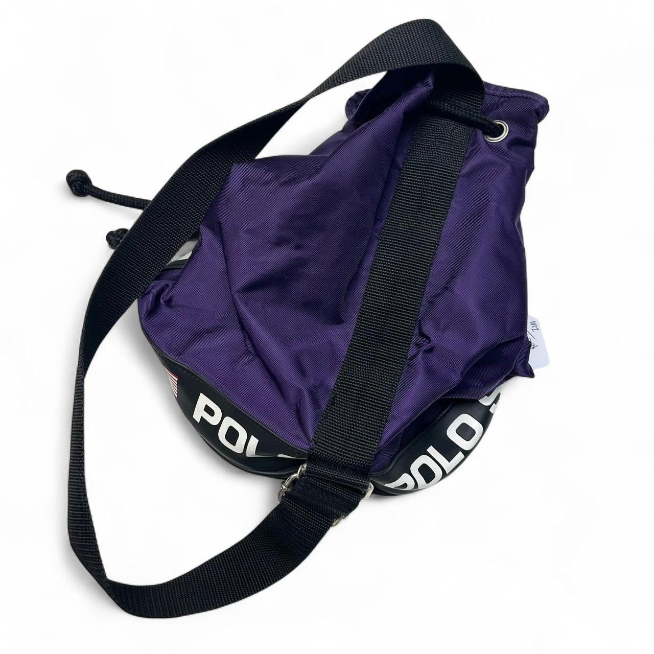 1990’s Polo Sport Ralph Lauren Purple  Crossbody Bucket Bag