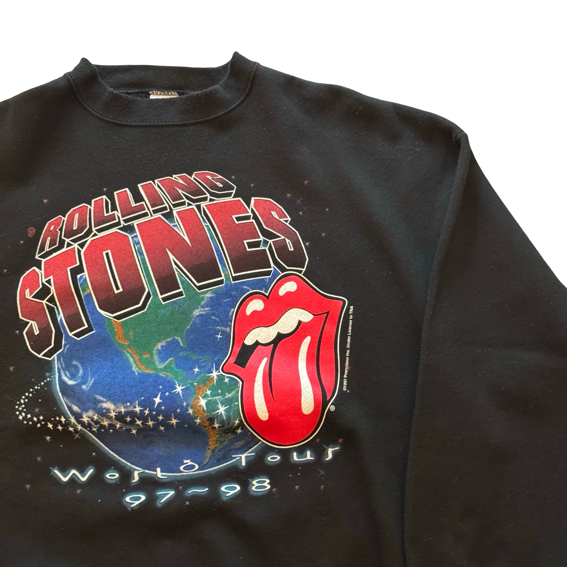 1997 Rolling Stones World Tour Crewneck Sweatshirt (XL)