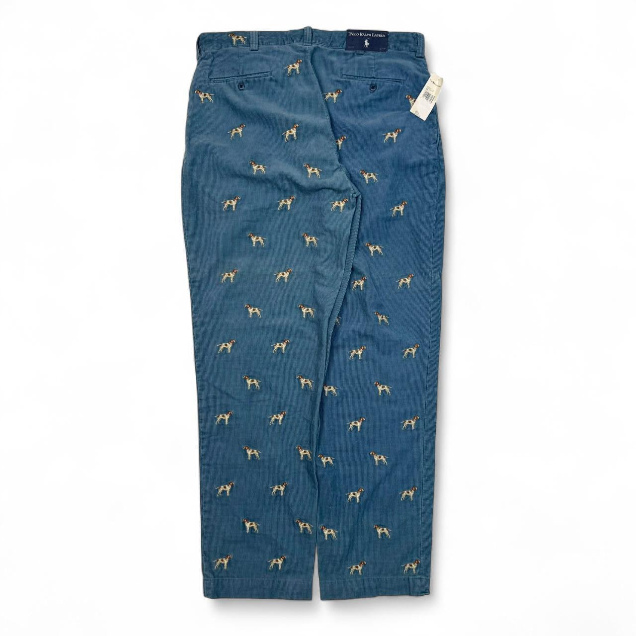 2000s Polo Ralph Lauren Embroidered Corduroy Trousers (38x34)