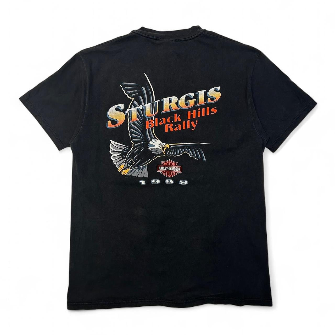 1999 Sturgis Black Hills Rally Harley Davidson Tee (L)
