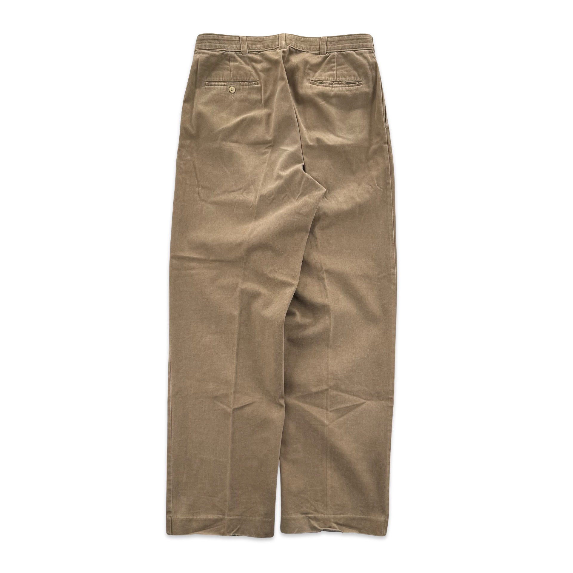 Vintage Mark Shale Khaki Trousers (34x33)